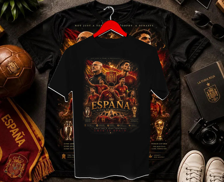 España national team football t-shirt design