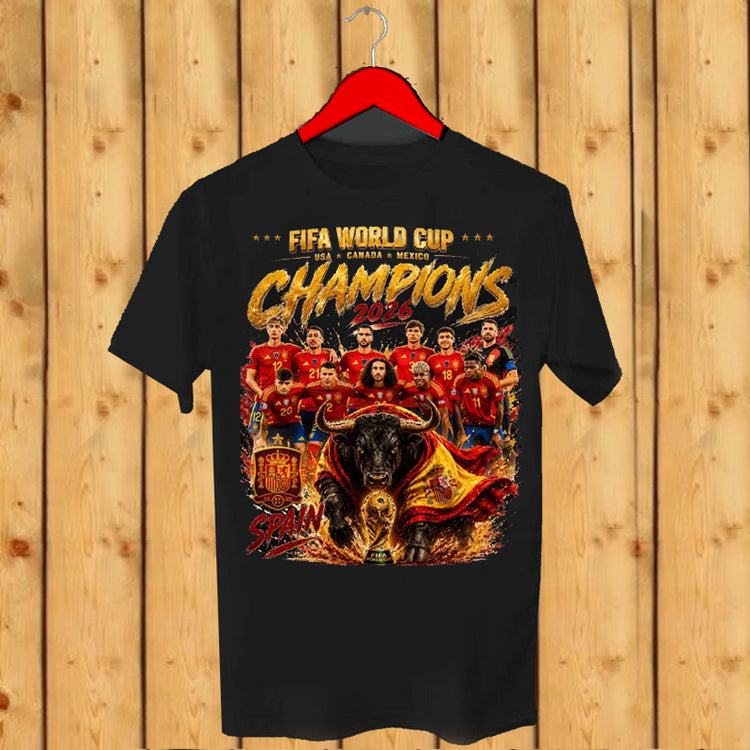 Spain World Champions 2026 T-Shirt