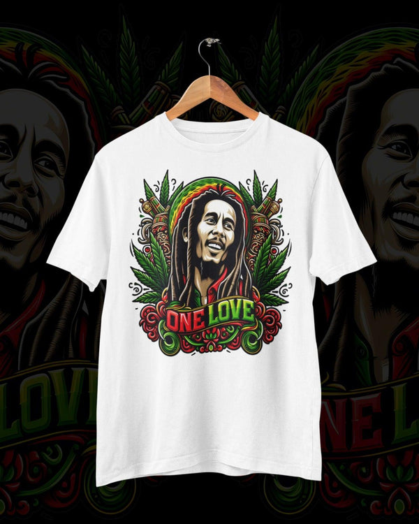 One Love BoB Marley weed - Alameer.adv