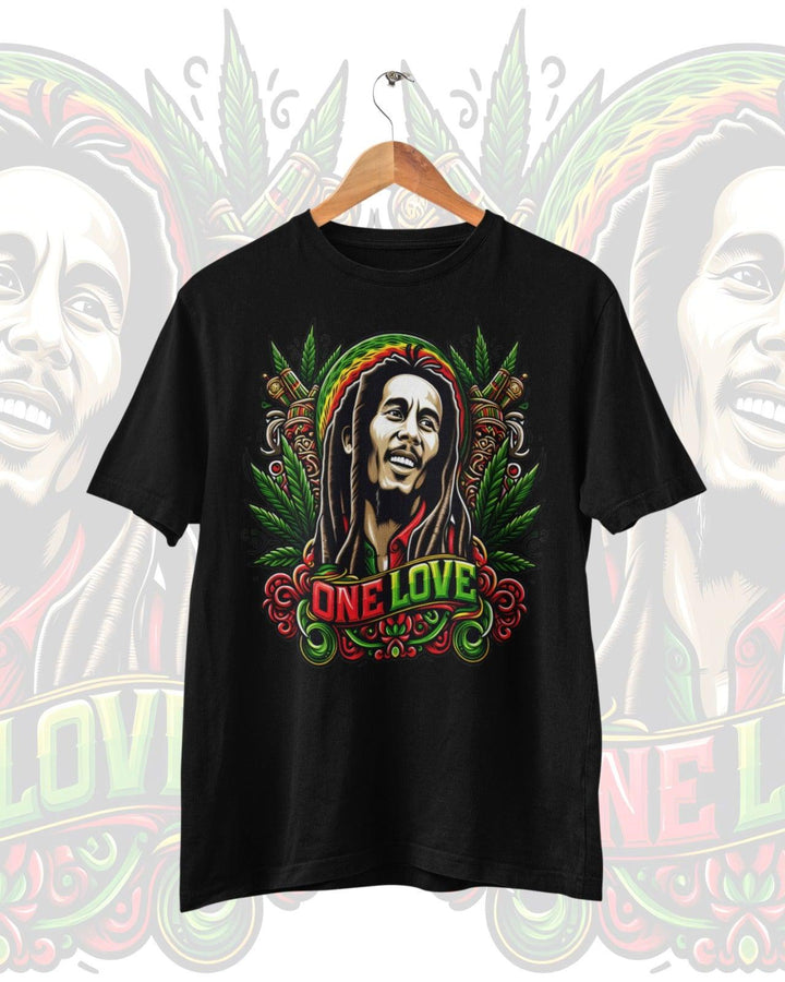 One Love BoB Marley weed - Alameer.adv