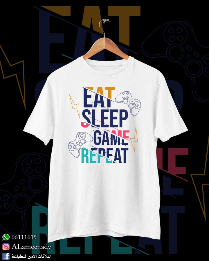 EAT SLEEP GAME REPEAT 02 - Alameer.adv