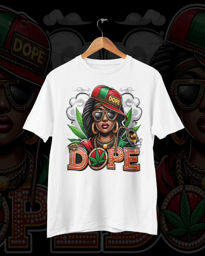 Dope Girl With Red Green Cap - Alameer.adv