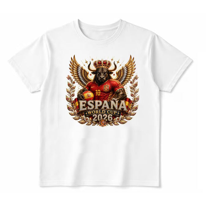 Spain World Champions King 2026 T-Shirt